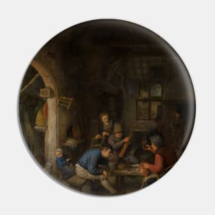 Peasants at an Inn by Adriaen van Ostade Pin