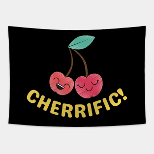 Cherrific! - Cherry Pun Tapestry
