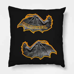 Halloween Grey Bat Wing Pack Pillow