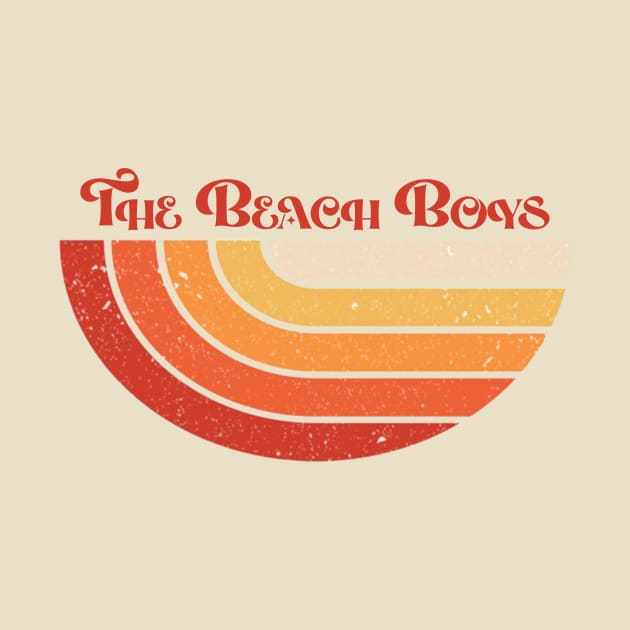 Retro style vintage The beach boys by NeniTompel