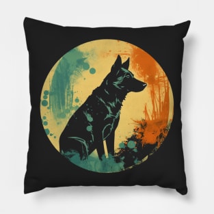 Vintage German Shepard Pillow