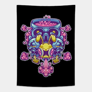 smoke blast Tapestry