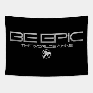 Epic World- Logo Front Tapestry