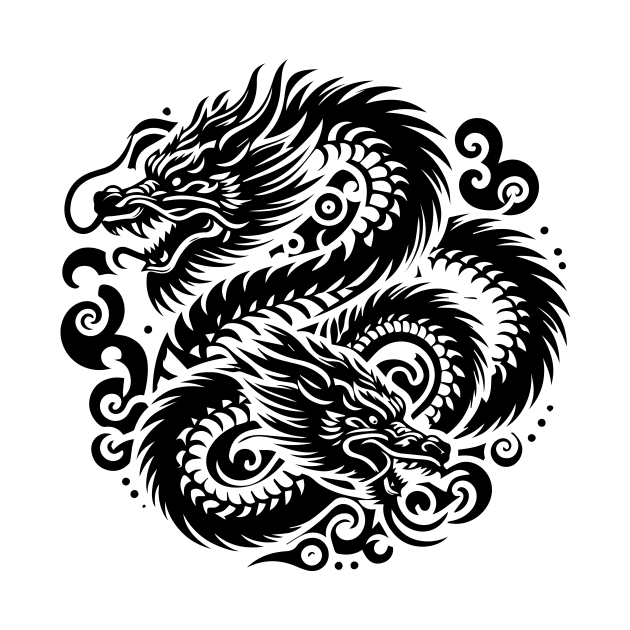 dragon design by lkn