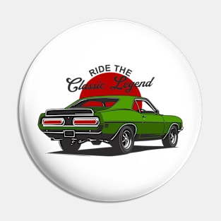 Muscle Cars Ride The Classic Pin