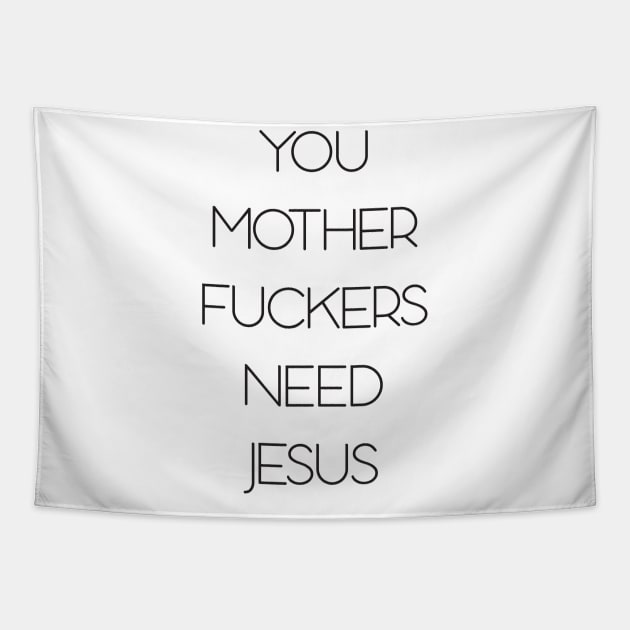 You need jesus Tapestry by old_school_designs