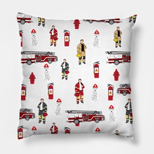 Fire Fighter Mix Pillow