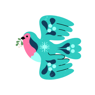 Pretty Peace Dove T-Shirt