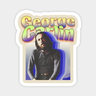 George Carlin // Retro Magnet