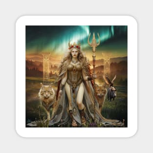 SCOTTISH VIKINGS - FREYA Magnet