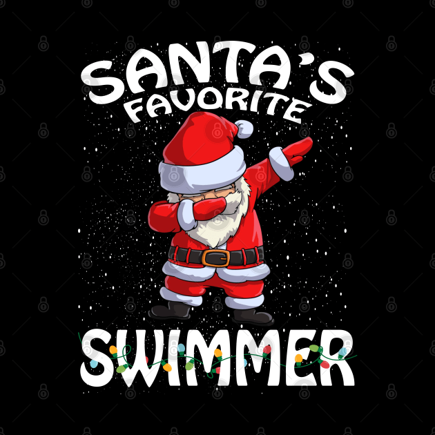 Santas Favorite Swimmer Christmas by intelus