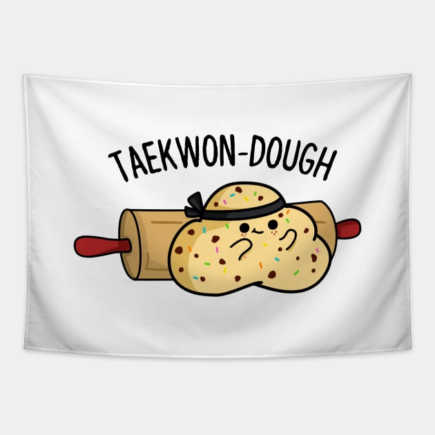 Takewon-Dough Cute Dough Pun Tapestry by punnybone