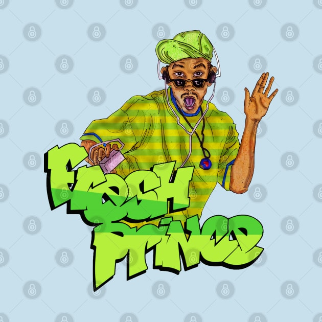 fresh prince cartoon by gokilshop