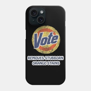 Anti-Trump Vote Detergent Funny Vintage T-Shirt Phone Case