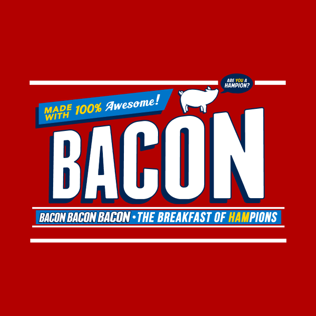 Bacon Shirt | Breakfast of Hampions | Bacon Lover by Boots