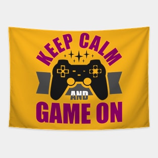 KEEP CALM GAME ON, Gift Gaming Tapestry