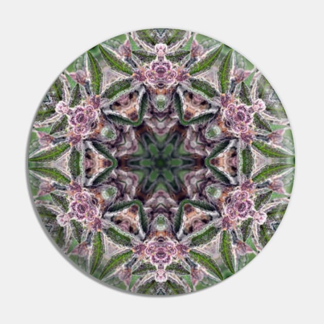 Herbal Mandala Pin by dmorissette