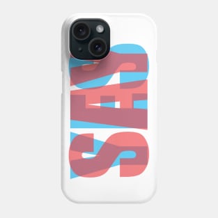 SAY YES Anaglyph Phone Case