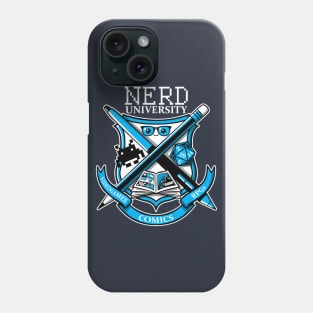 Nerd university Phone Case