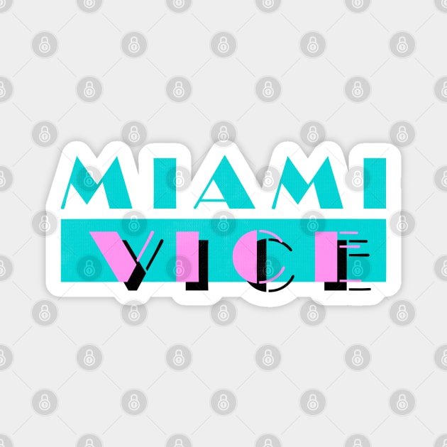 Miami Vice Magnet by GiGiGabutto