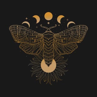 Satin Moth | Sun and Moon T-Shirt