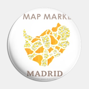 Madrid Map - Full Size - Pin