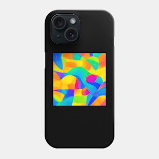 omg pattern abstract background Phone Case