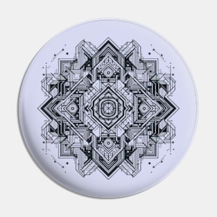 complex geometric pattern Pin