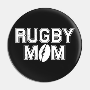Rugby Mom Coach Love Pin