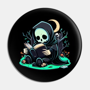 Literary Grim Reaper! Pin