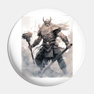 Odin God Valhalla Pin