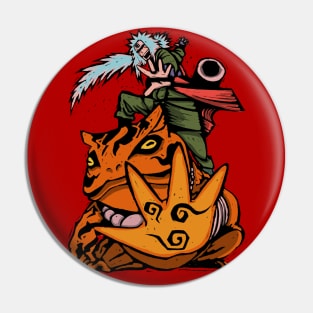 Toad sage Pin