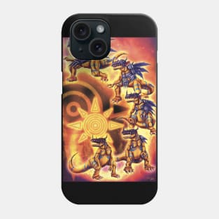 Greymon Digivolve to MetalGreymon Phone Case