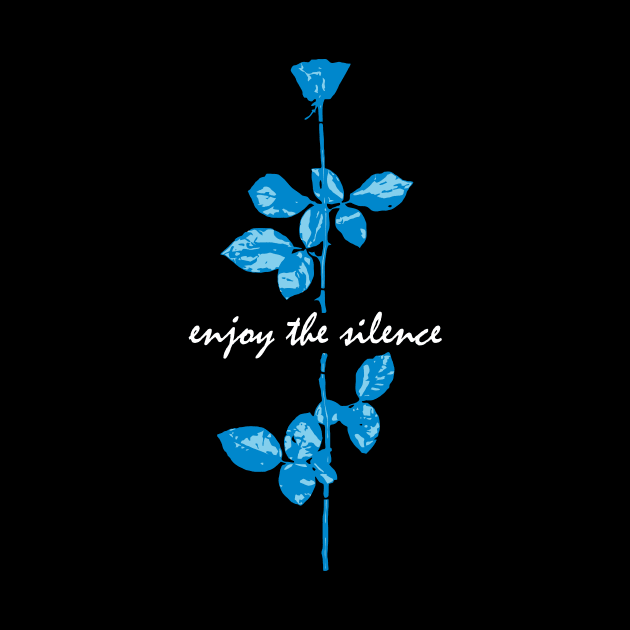 Enjoy The Silence - Blue by GermanStreetwear