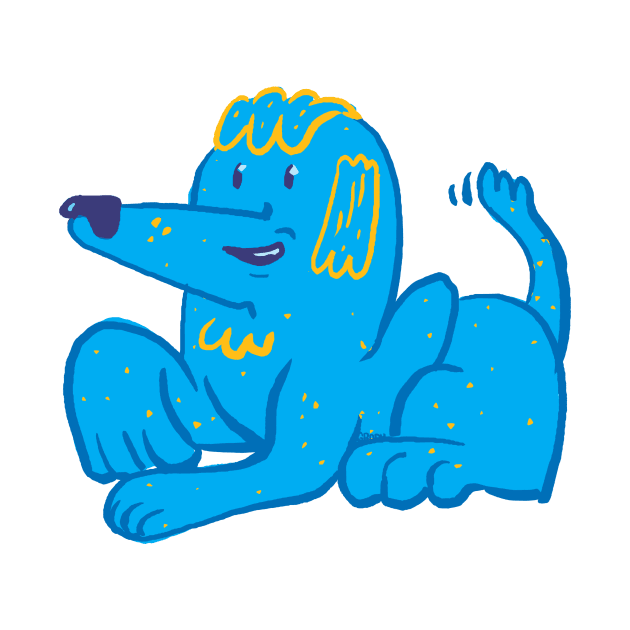 Blue Dog by Grody Brody