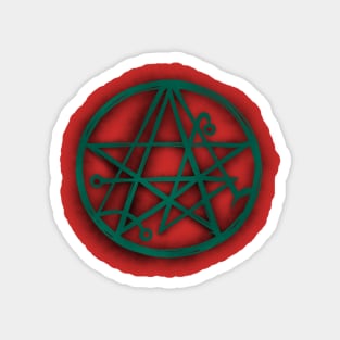 Necronomicon Lovecraft Symbol Magnet