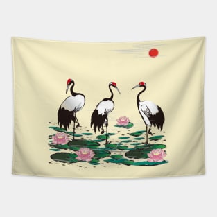 Awesome Crane Tapestry