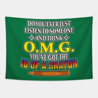 IQ of a Crayon Tapestry