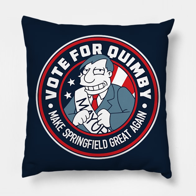 Mayor Logo Pillow by buby87