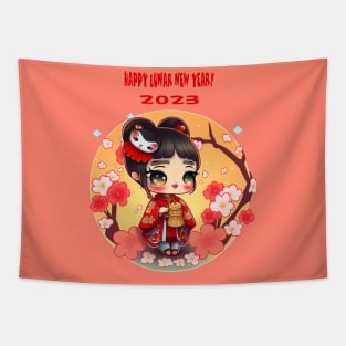 Lunar new year 2023 Tapestry