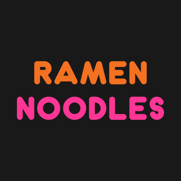 Ramen Noodles by WMKDesign