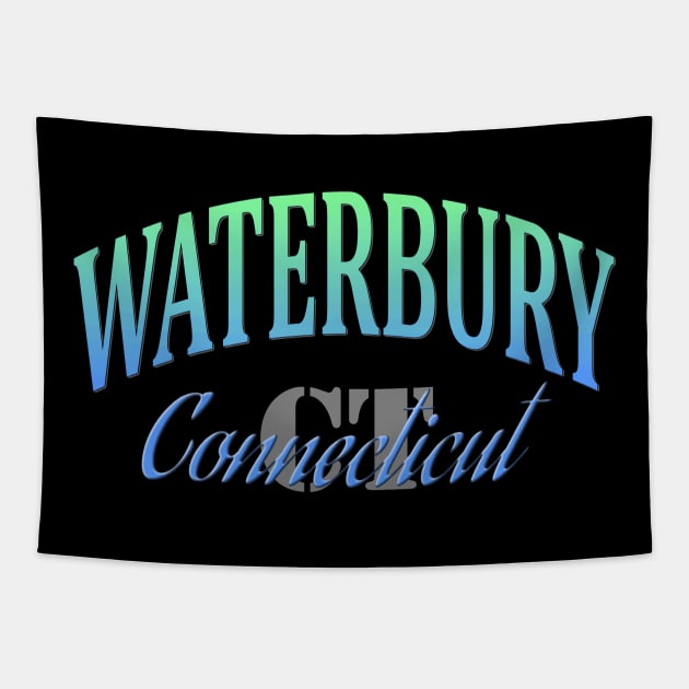 City Pride: Waterbury, Connecticut Tapestry by Naves