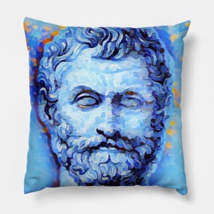 Thales of Miletus Portrait | Thales of Miletus Artwork | Thales of Miletus 14 Pillow