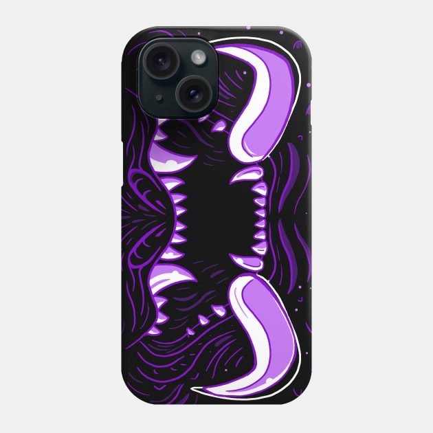 Oni Teeth Phone Case by Krobilad