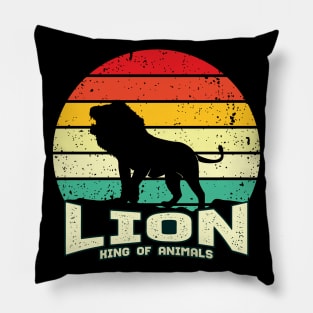 lion king of animals Pillow