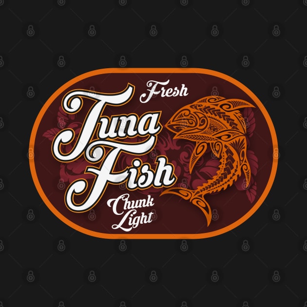 Vintage Tuna Fish by CTShirts