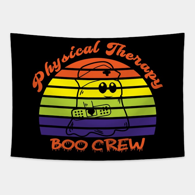 Physical Therapy - Boo Crew Tapestry by jorinde winter designs