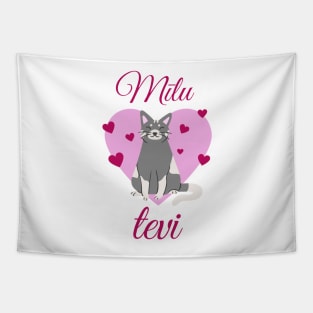 I love you Valentine's Day Gift - Latvian Tapestry