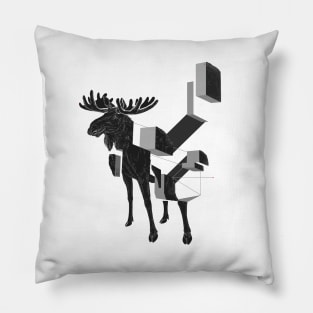 moose_deconstructed Pillow