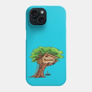 Hand tree house Phone Case